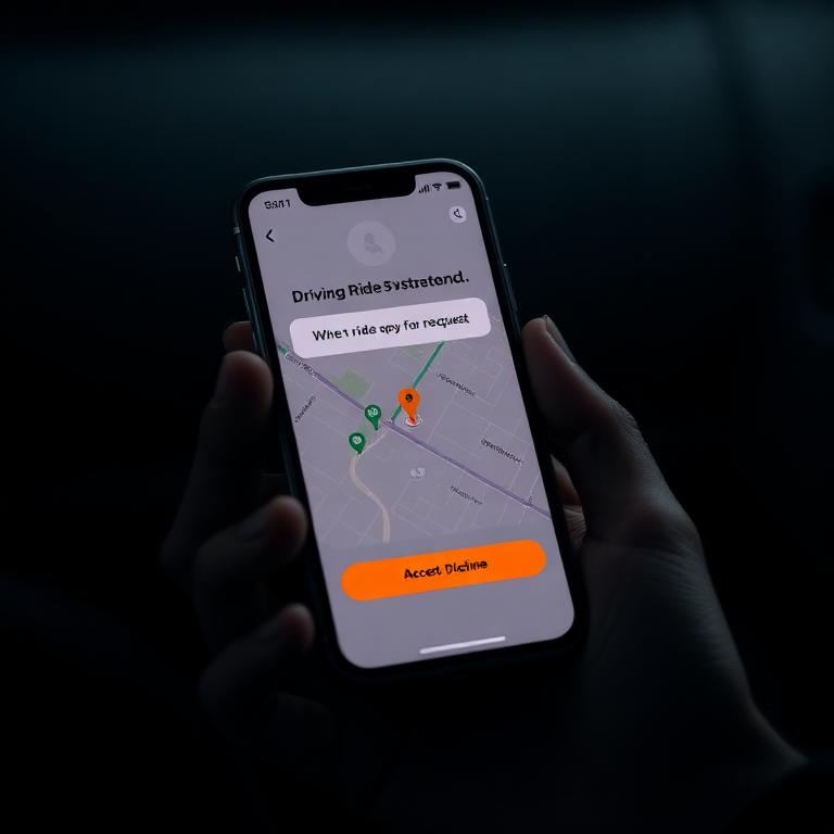 Driver app preview